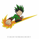 Nike Gon  - Embroidery Design - FineryEmbroidery